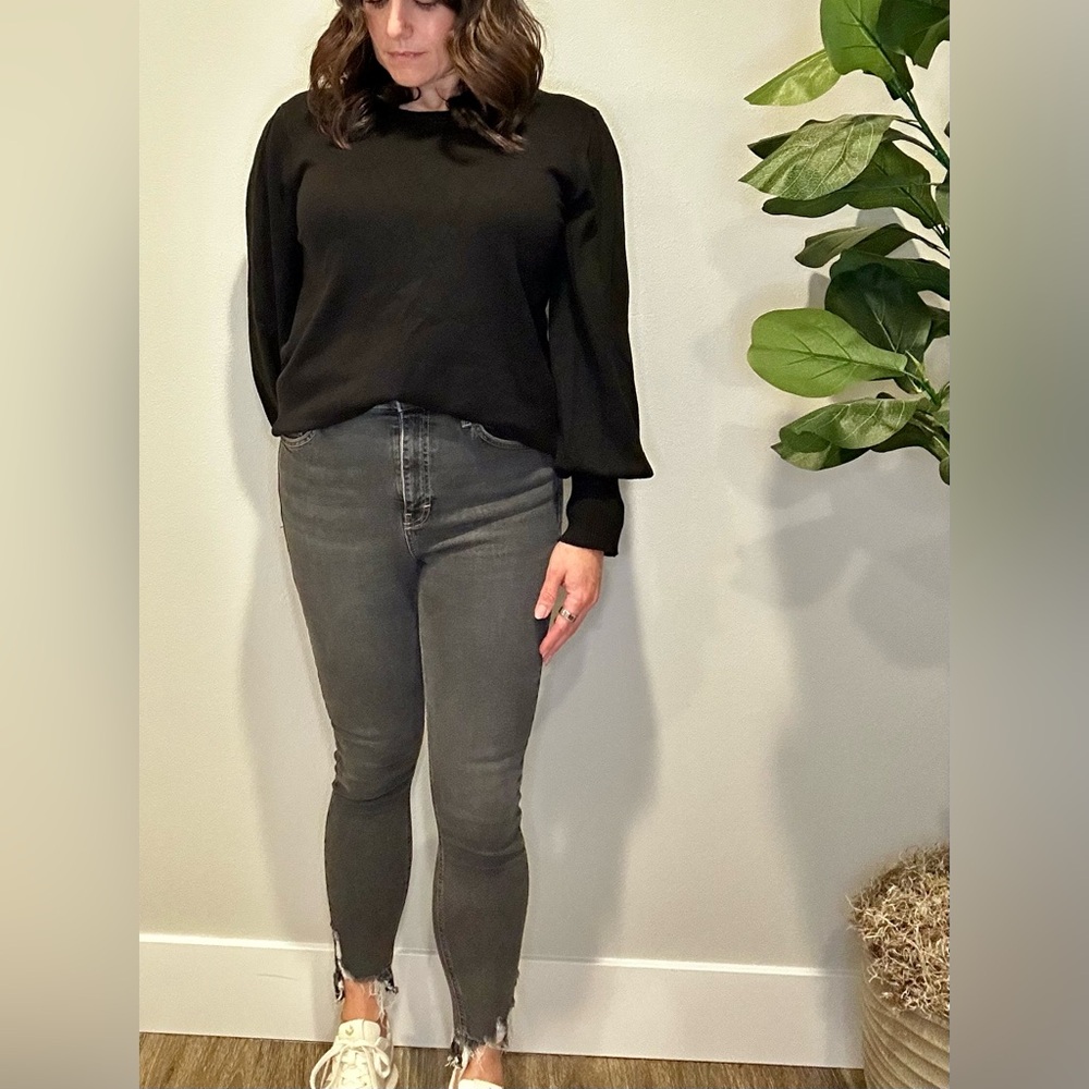 Topshop “Jamie” High Waist Skinny Jeans